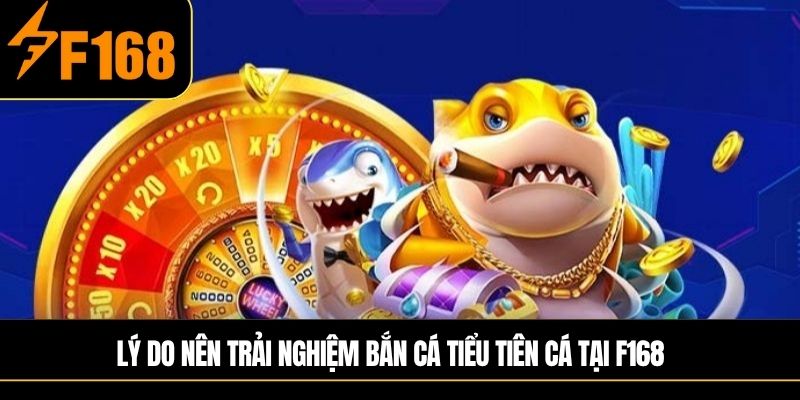 Lý do nên trải nghiệm Bắn cá tiểu tiên cá tại F168